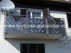 Perforated sheet metal balcony railing Magdeburg, Brandenburg, Berlin, Potsdam