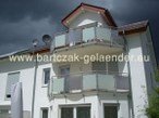 Balcony railing stainless steel Glasss Dortmund, Frankfurt/M, Hanau, Wiesbaden, Schlangenbad, Alzenau, Bingen am Rhein