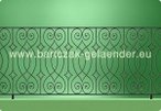 Balcony railing Pulverbeschichtet Preis