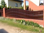 wooden garden fence