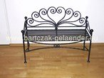 Garden furniture metal antique