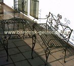 Garden furniture metal antique