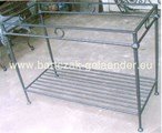 Garden furniture metal