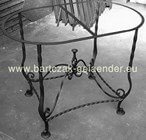 Garden furniture metal