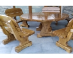 Garden furniture wood round gamr-5