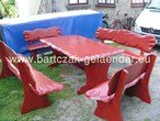 Massivholz garden furniture