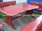 Massivholz garden furniture