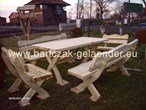 Massivholz garden furniture