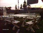 Massivholz garden furniture