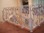 Wrought iron balustrades