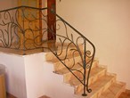 Wrought iron balustrades