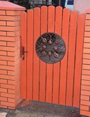 wooden gate