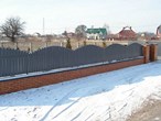 wooden garden fence