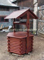 Holz Wasserbrunnen g-33