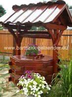 Holz Wasserbrunnen g34