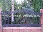 Moderne Zaun Zäune Metall Edelstahl Verzinkt Pulverbeschichtet aus Polen