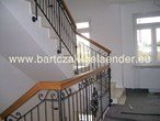 Treppengeländer innen Schmiedeeisen als Bausatz zum Selber Bauen mit Holzhandlauf günstig Preise aus Polen nur bei Bartczak-Gelaender