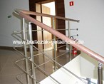 Stair balustrades Edelstahl